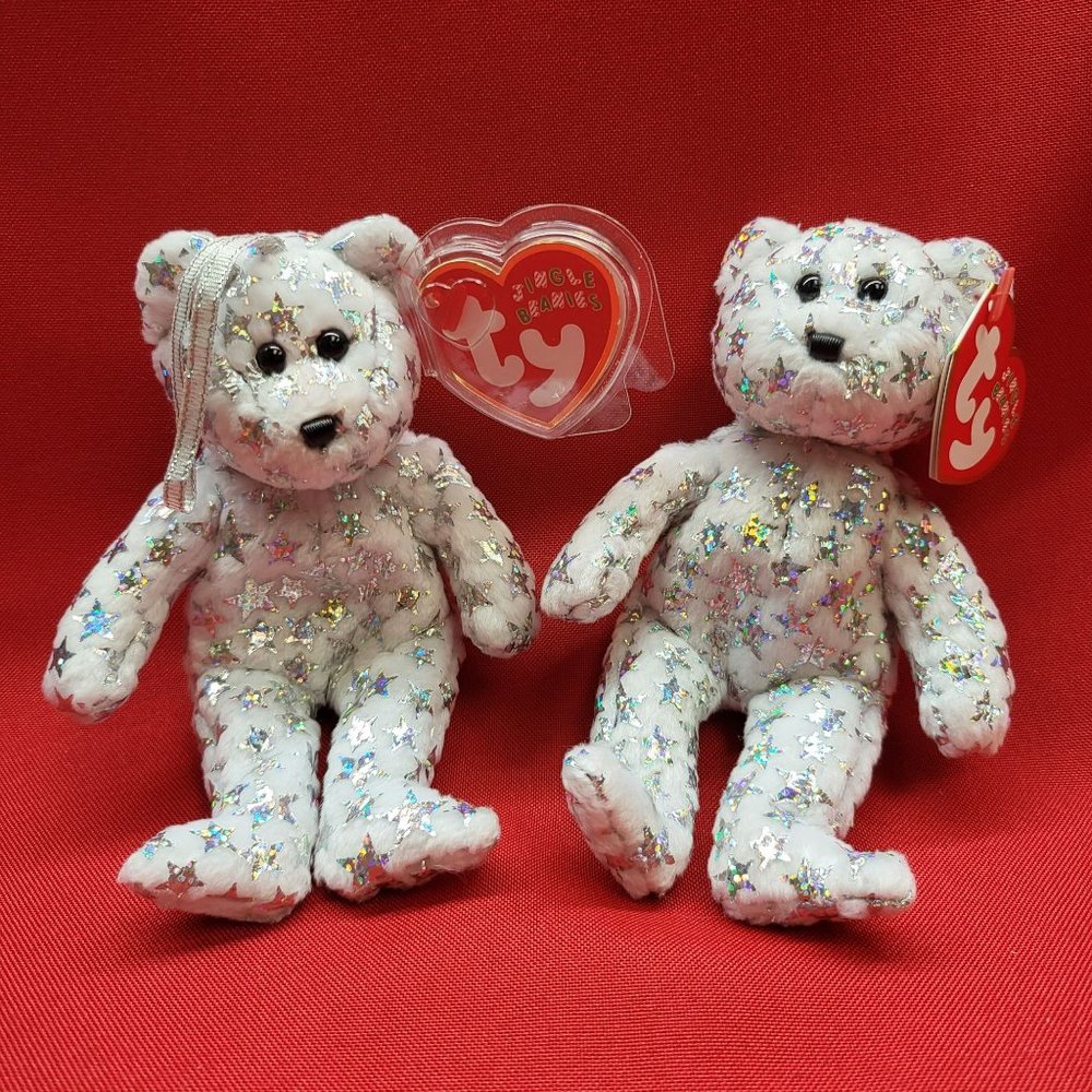 The Beginning The Bear Ty Jingle Beanies 2002